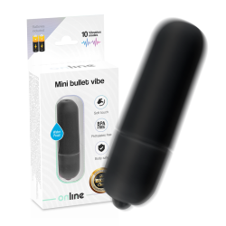 ONLINE MINI BALA VIBRADORA NEGRO 2