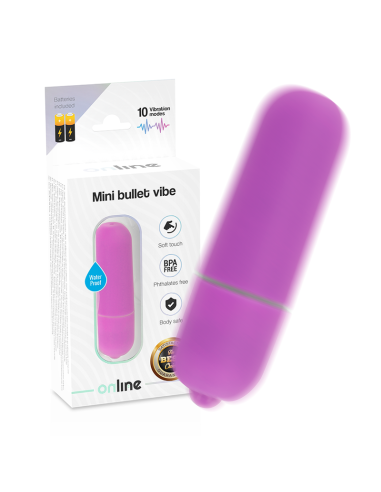 ONLINE MINI BALA VIBRADORA LILA