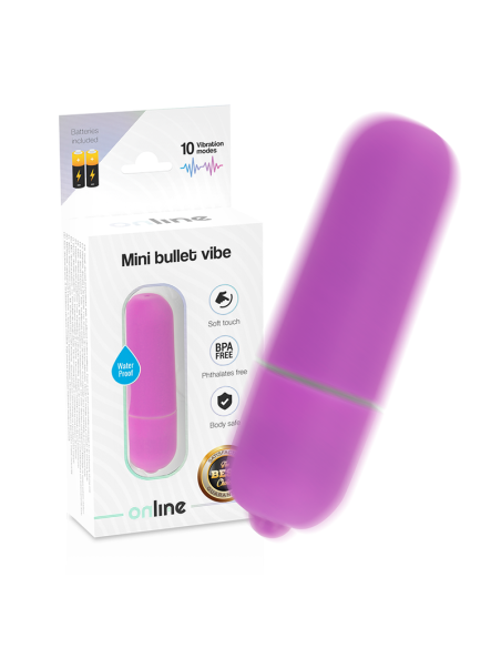 ONLINE MINI BALA VIBRADORA LILA