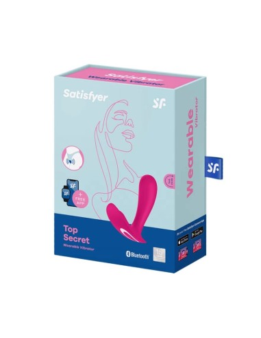 SATISFYER TOP SECRET VIBRADOR ROSA