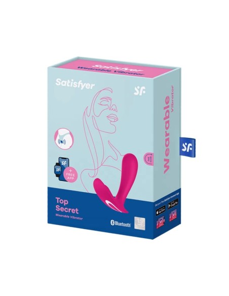 SATISFYER TOP SECRET VIBRADOR ROSA