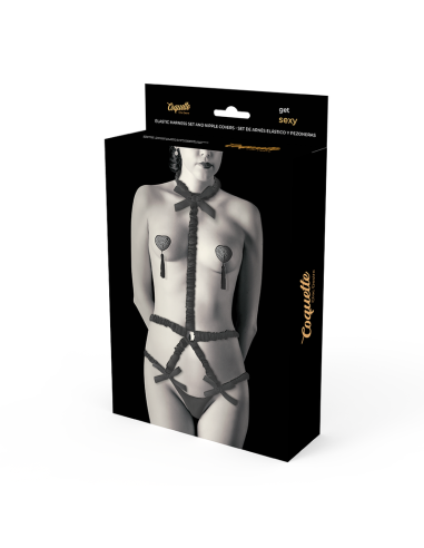 COQUETTE LINGERIE SET CON PEZONERAS DELUXE
