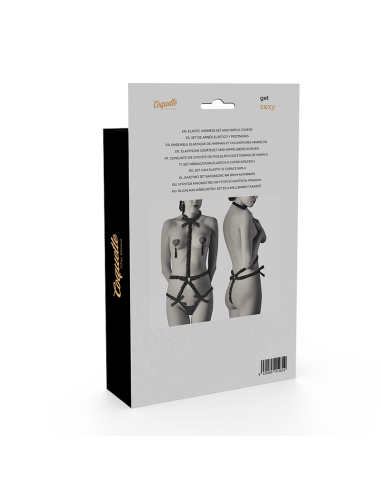 COQUETTE LINGERIE SET CON PEZONERAS DELUXE