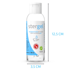 STERGEL HIDROALCOHOLICO ALOE VERA FRAGANCIA 100ML 2