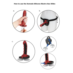 ELECTRASTIM FUSION KOMODO DILDO SILICONA 2