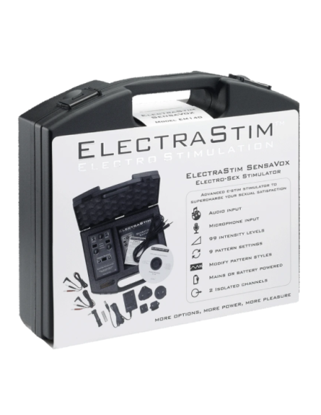 ELECTRASTIM SENSAVOX E STIM ELECTRO ESTIMULADOR ELECTRASTIM SENSAVOX E STIM ELECTRO ESTIMULADOR