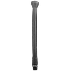 ALL BLACK DUCHA ANAL SILICONA SISTEMA STOPPER 27CM