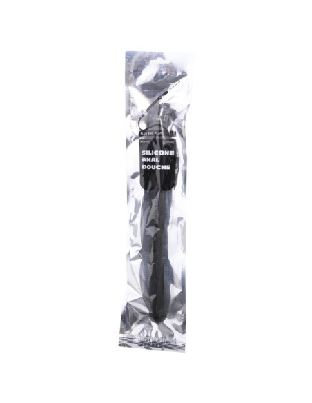 ALL BLACK RIDGED DUCHA ANAL SILICONA 27CM