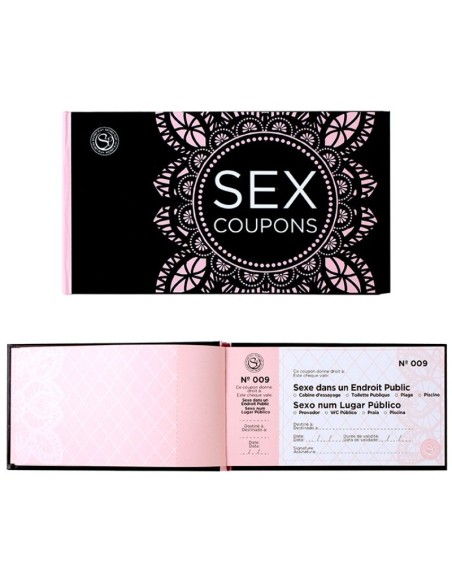 SECRETPLAY SEX COUPONS VALES DE CANJE SENSUALES FR PT
