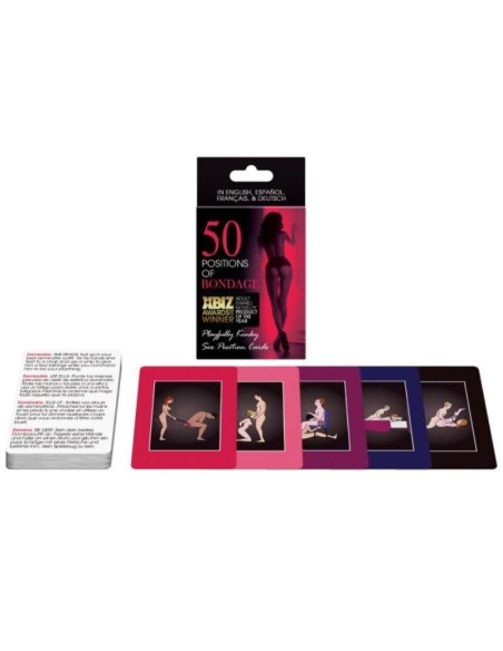 CARTAS 50 POSICIONES DE BONDAGE ES EN DE FR
