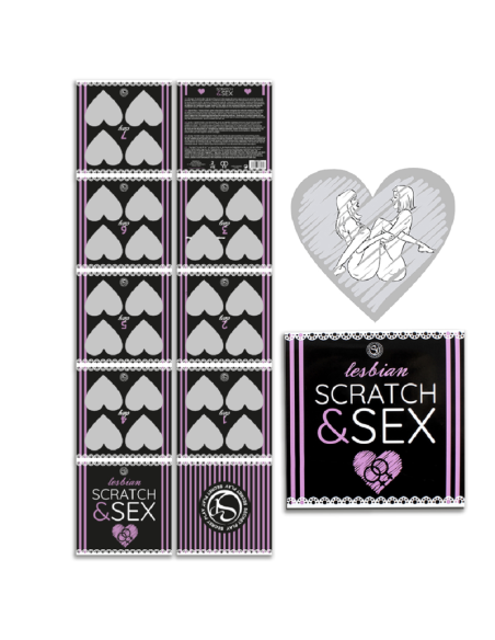 SECRETPLAY SCRATCH SEX JUEGO PAREJAS POSTURAS LESBICAS ES EN FR PT DE