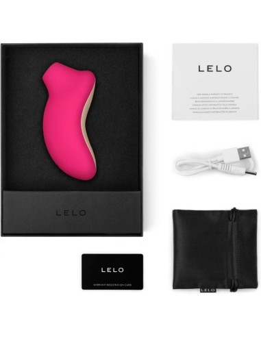 LELO ESTIMULADOR CLITORIS SONA COLOR CEREZA