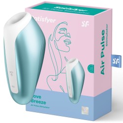 SATISFYER LOVE BREEZE SUCCIONADOR ICE BLUE