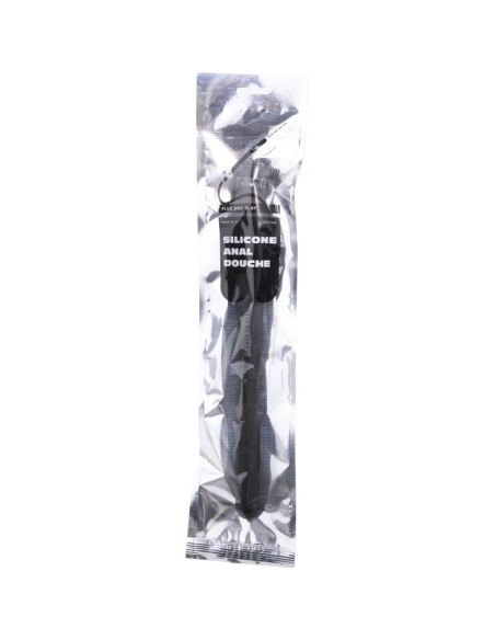 ALL BLACK DUCHA ANAL SILICONA 27CM