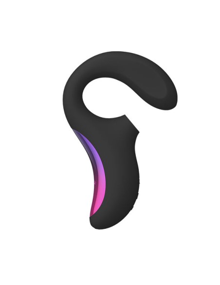 LELO ENIGMA DOBLE ESTIMULACIoN SUCCION MASAJEADOR NEGRO