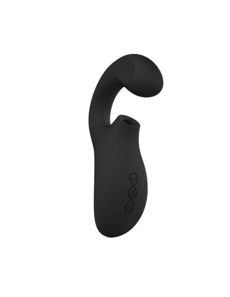 LELO ENIGMA DOBLE ESTIMULACIoN SUCCION MASAJEADOR NEGRO
