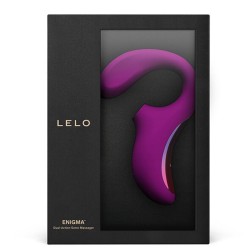 LELO ENIGMA DOBLE ESTIMULACIoN SUCCION MASAJEADOR DEEP ROSE 2