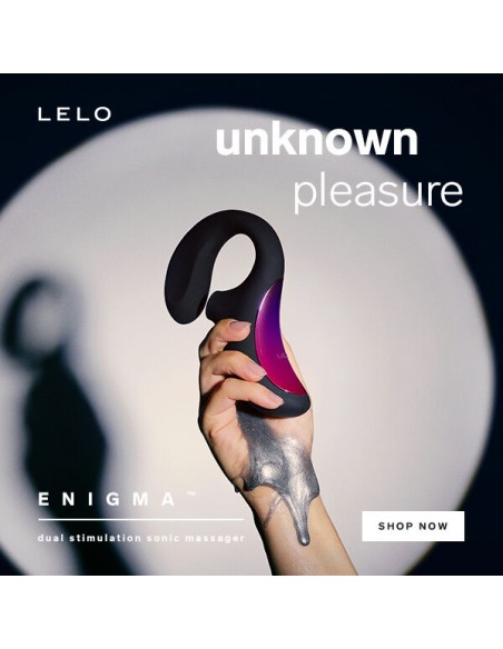 LELO ENIGMA DOBLE ESTIMULACIoN SUCCION MASAJEADOR DEEP ROSE