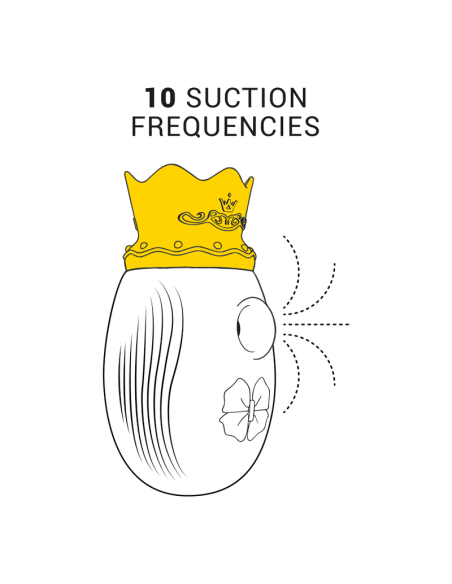 INTENSE ESTIMULADOR CLITORIS 10 MODOS DE SUCCIoN Y LICKING ROJO