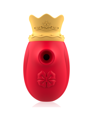 INTENSE ESTIMULADOR CLITORIS 10 MODOS DE SUCCIoN Y LICKING ROJO