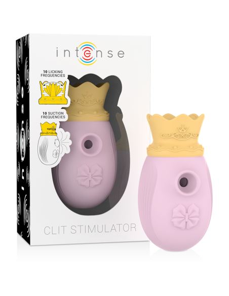 INTENSE ESTIMULADOR CLITORIS 10 MODOS DE SUCCIoN Y LICKING ROSA