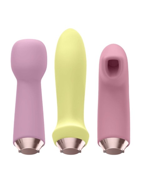 SATISFYER MARVELOUS FOUR SET VIBRADOR SUCCIONADOR