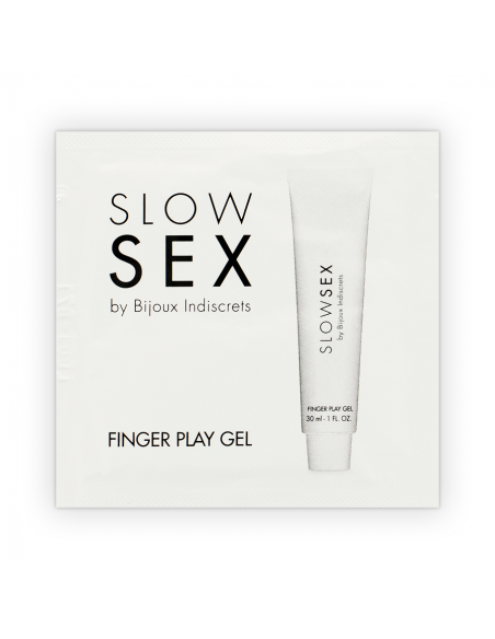 SLOW SEX GEL DE MASAJE CON DEDOS FINGER PLAY MONODOSIS