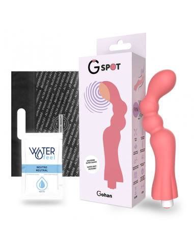 G SPOT GOHAN VIBRADOR PUNTO G LIGHT RED
