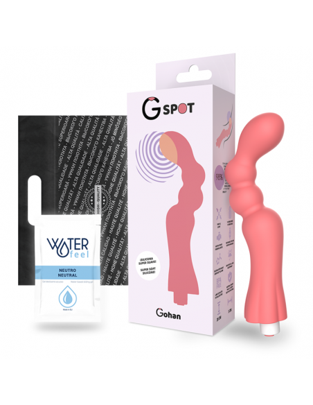 G SPOT GOHAN VIBRADOR PUNTO G LIGHT RED