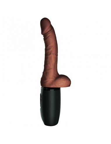 KING COCK PLUS TRIPLE THREAT MARRON