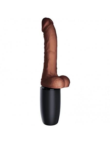 KING COCK PLUS TRIPLE THREAT MARRON