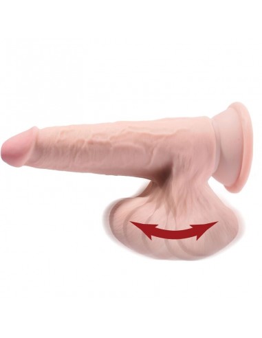 KING COCK PLUS 3D COCK SWINGING BALLS 152 CM NATURAL