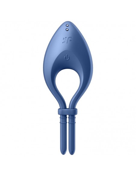 SATISFYER BULLSEYE ANILLO VIBRADOR AZUL