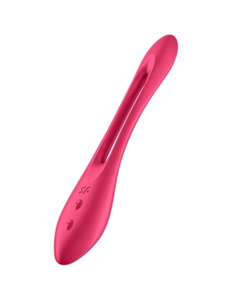 SATISFYER ELASTIC JOY MULTI VIBRADOR ROJO SATISFYER ELASTIC JOY MULTI VIBRADOR ROJO