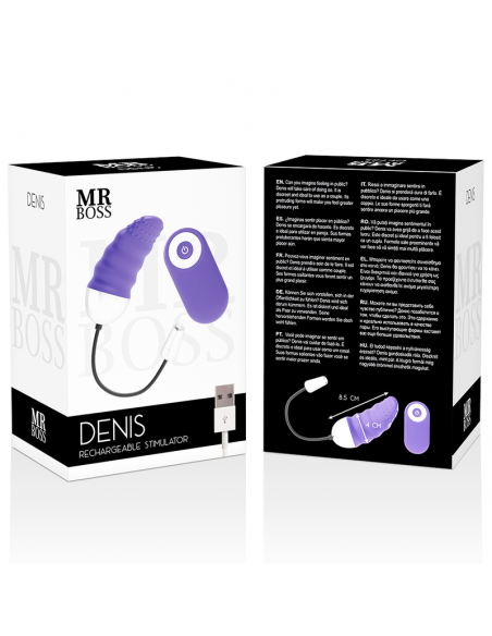 MR BOSS DENIS HUEVO CONTROL REMOTO