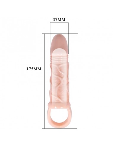 BAILE FUNDA EXTENSORA PENE CON STRAP PARA TESTICULOS 135 CM