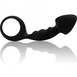 OHMAMA PLUG ANAL ACANALADO CON ANILLA 2