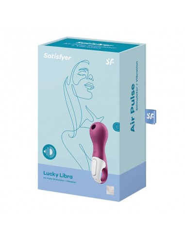 SATISFYER LUCKY LIBRA SUCCIONADOR Y VIBRADOR