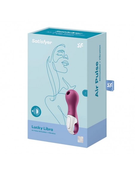 SATISFYER LUCKY LIBRA SUCCIONADOR Y VIBRADOR