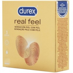 DUREX REAL FEEL PRESERVATIVOS 3 UDS 2