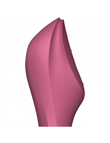 SATISFYER CURVY TRINITY 3 ESTIMULADOR CLITORIS ROJO