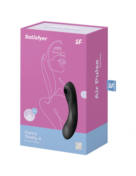 SATISFYER CURVY TRINITY 4 ESTIMULADOR CLITORIS