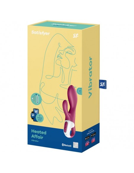 SATISFYER HEATED AFFAIR VIBRADOR PUNTO G SATISFYER HEATED AFFAIR VIBRADOR PUNTO G