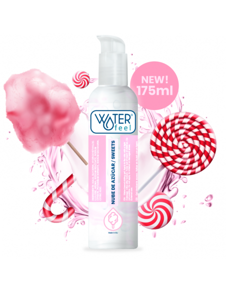 WATERFEEL LUBRICANTE BASE AGUA NUBE DE AZuCAR 175 ML