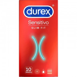 DUREX SENSITIVO SLIM FIT 10 UNIDADES 2