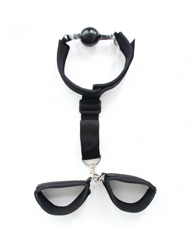 OHMAMA FETISH MORDAZA CON ESPOSAS NEOPRENO