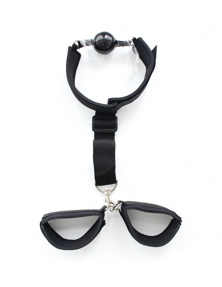 OHMAMA FETISH MORDAZA CON ESPOSAS NEOPRENO