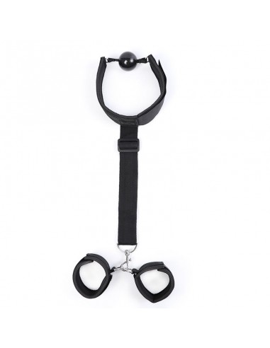 OHMAMA FETISH MORDAZA CON ESPOSAS NEOPRENO