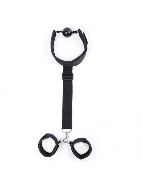 OHMAMA FETISH MORDAZA CON ESPOSAS NEOPRENO