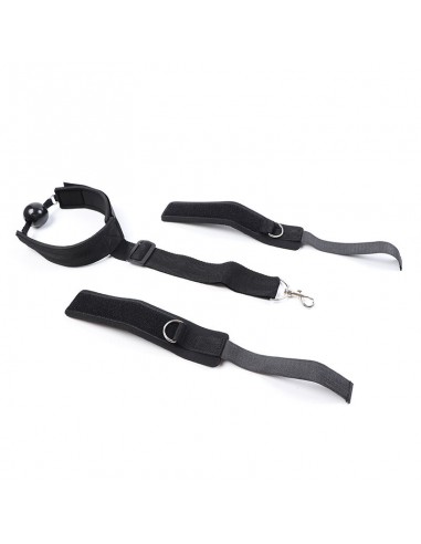 OHMAMA FETISH MORDAZA CON ESPOSAS NEOPRENO